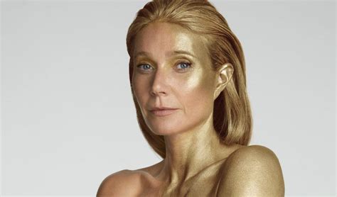 gwyneth paltrow hot nude|Gwyneth Paltrow poses nude, paints body gold for 50th birthday。